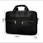 Sac ordinateur homme en cuir véritable – Élégance et robustesse pro - Vignette | Sacs pour tous
