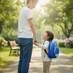 Sac à dos hippopotame bleu pour maternelle - Vignette | Sacs pour tous
