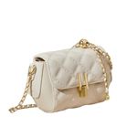 Sac à main matelassé noir en cuir véritable – Élégance chic et compacte - Vignette | Sacs pour tous