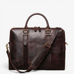 Porte-documents homme en cuir de vachette vintage - Vignette | Sacs pour tous