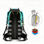 Sac à dos 60L trekking – Housse pluie & confort - Vignette | Sacs pour tous