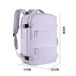 Sac à dos cabine avion – compact avec port USB et compartiment chaussures - Vignette | Sacs pour tous