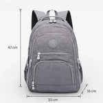 Sac à dos collège garçon gris grande capacité - Vignette | Sacs pour tous