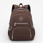 Sac à dos collège garçon marron grande capacité - Vignette | Sacs pour tous