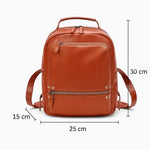 Sac à dos artisanal en cuir de vachette – vintage et durable - Vignette | Sacs pour tous