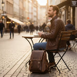 Sac à dos cuir vachette homme vintage rétro marron - Vignette | Sacs pour tous