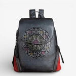 Sac à dos cuir de vachette motif ethnique – Élégance artisanale et authenticité - Vignette | Sacs pour tous