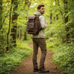 Sac à dos vintage cuir de vachette femme et homme - Vignette | Sacs pour tous