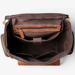 Sac à dos vintage cuir de vachette femme et homme - Vignette | Sacs pour tous