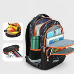 Sac à dos ergonomique 3 pièces astronaute noir – École primaire & collège - Vignette | Sacs pour tous