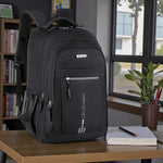 Sac à dos étudiant noir – grande capacité et multi-rangement - Vignette | Sacs pour tous