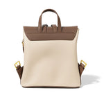 Sac à dos femme cuir véritable bicolore – élégant et structuré - Vignette | Sacs pour tous