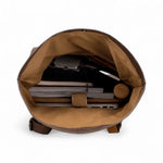 Sac à dos homme cuir et toile – Style vintage et robuste - Vignette | Sacs pour tous