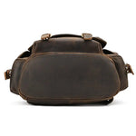 Sac à dos homme cuir de vachette – grand volume, style vintage et robustesse artisanale - Vignette | Sacs pour tous
