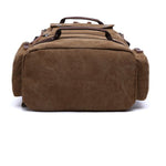 Sac à dos homme vintage en toile – grande capacité et style rétro - Vignette | Sacs pour tous