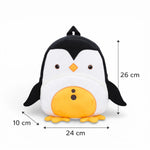 Sac à dos maternelle en peluche pingouin - Vignette | Sacs pour tous