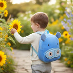 Sac à dos maternelle en peluche hippopotame - Vignette | Sacs pour tous