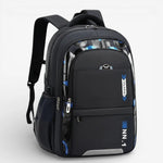 Sac à dos scolaire ergonomique garçon noir et bleu - Vignette | Sacs pour tous