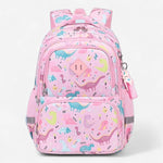 Sac à dos scolaire fille rose – Dinosaures & arc-en-ciel - Vignette | Sacs pour tous