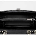 Sac à main matelassé noir – Chic, compact et moderne - Vignette | Sacs pour tous