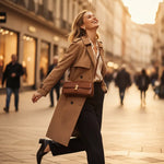 Sac baguette cuir véritable femme vintage élégant - Vignette | Sacs pour tous