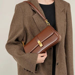 Sac baguette cuir véritable femme vintage élégant - Vignette | Sacs pour tous