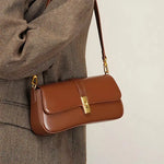 Sac baguette cuir véritable femme vintage élégant - Vignette | Sacs pour tous
