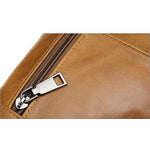 Sac banane en cuir véritable – design rétro et bandoulière ajustable - Vignette | Sacs pour tous