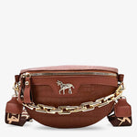 Sac banane femme croco avec chaîne dorée - Vignette | Sacs pour tous