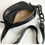 Sac banane femme cuir synthétique noir – Élégant et pratique - Vignette | Sacs pour tous