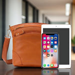 Sac à bandoulière cuir véritable femme – Élégance & praticité - Vignette | Sacs pour tous