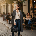 Sac bandoulière cuir de vachette – format compact & élégant - Vignette | Sacs pour tous