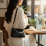 Sac bandoulière cuir vachette – Élégance urbaine - Vignette | Sacs pour tous