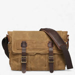 Sac bandoulière homme toile & cuir – modèle urbain - Vignette | Sacs pour tous