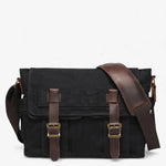 Sac bandoulière homme toile & cuir – modèle urbain - Vignette | Sacs pour tous