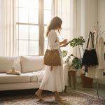 Sac bourse à franges en cuir synthétique - Vignette | Sacs pour tous