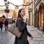 Sac bowling femme en cuir de vachette grainé - Vignette | Sacs pour tous