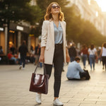 Sac cabas cuir femme – Élégance & grand volume - Vignette | Sacs pour tous