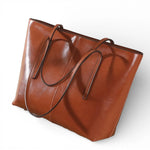 Sac cabas porté épaule – Cuir de vachette - Vignette | Sacs pour tous