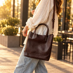 Sac cabas femme en cuir de vachette - Vignette | Sacs pour tous