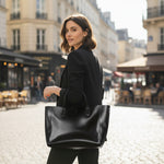 Sac cabas femme cuir véritable – Élégant et structuré - Vignette | Sacs pour tous