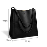 Sac cabas cuir synthétique grande contenance - Vignette | Sacs pour tous