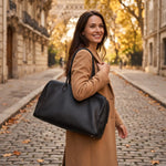 Sac cabas cuir de vachette femme grande capacité - Vignette | Sacs pour tous