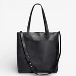 Sac cabas cuir pleine fleur femme grande capacité - Vignette | Sacs pour tous