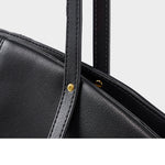 Sac cabas femme en cuir véritable – élégant et spacieux - Vignette | Sacs pour tous