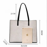 Sac cabas femme en cuir de vachette grand format - Vignette | Sacs pour tous