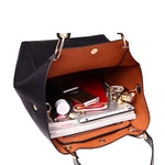 Sac cabas femme porté épaule cuir végétalien - Vignette | Sacs pour tous