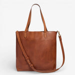 Sac cabas cuir pleine fleur femme grande capacité - Vignette | Sacs pour tous