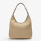 Sac cabas en paille beige pour femme porté épaule avec grande capacité et design tressé ajouré