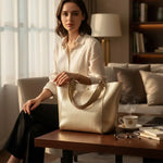 Sac cabas porté épaule femme – effet métallisé, spacieux et pratique - Vignette | Sacs pour tous